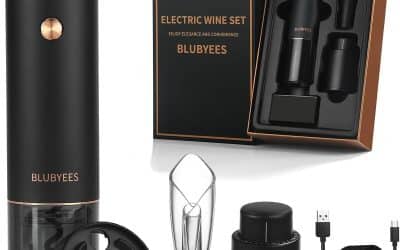 Test du kit tire-bouchon électrique rechargeable 4 en 1 Blubyees