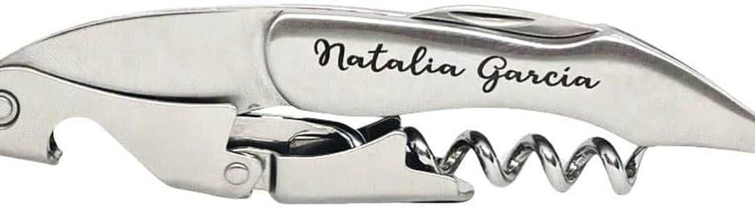 Test : tire-bouchon professionnel regalo gravé en acier inoxydable