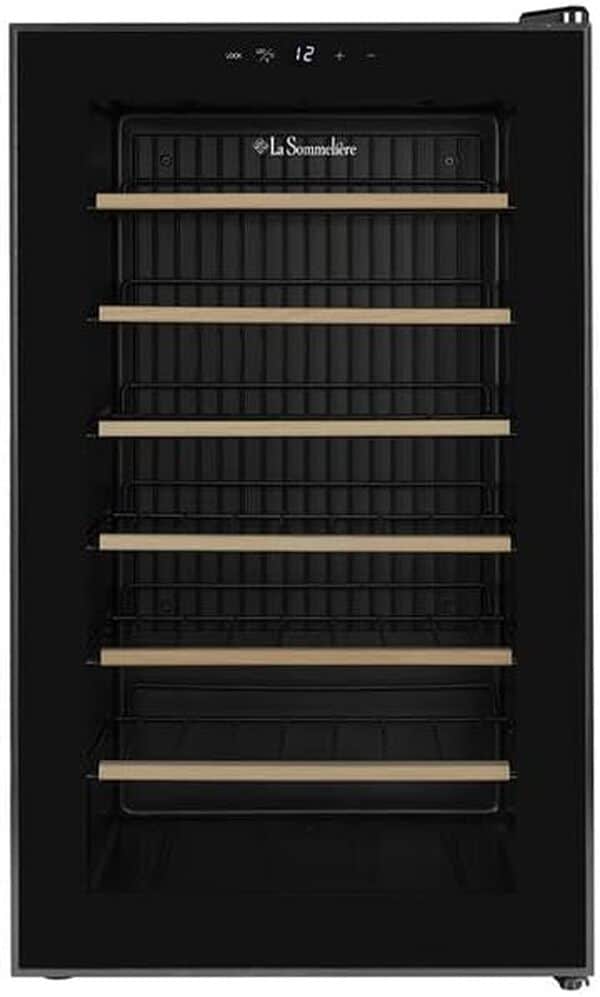 LA SOMMELIERE Cave hybride ultra silencieuse 28SILENCE – 28 bouteilles [Classe énergétique F]