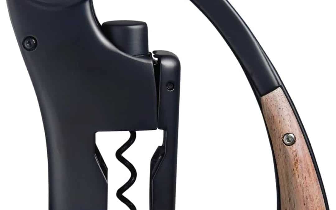 Test : l’atelier du vin Oeno Motion Wood & Black, tire-bouchon à levier