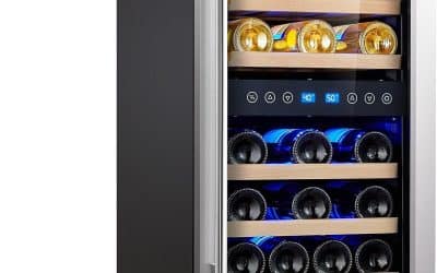 Test Phiestina réfrigérateur à vin double zone : compresseur pour 33 bouteilles