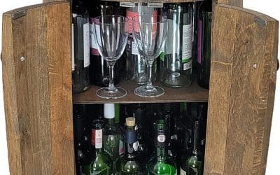 Avis : tonneau bar en bois Weeco, élégance rustique pour votre vin