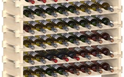 Test de la cave à vin BAKAJI avec 48 porte-bouteilles