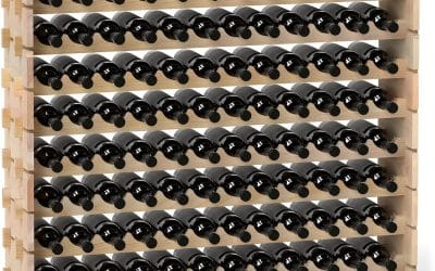 Test du casier à bouteilles Goplus pour 108 bouteilles en bois massif