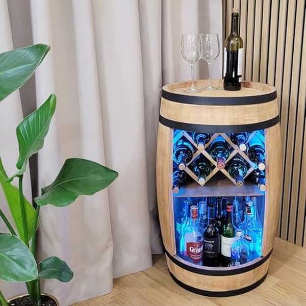Découvrez notre analyse approfondie du tonneau bar weeco avec casier à vin et LED RGB : design, fonctionnalités, et notre avis pour transformer votre intérieur avec style