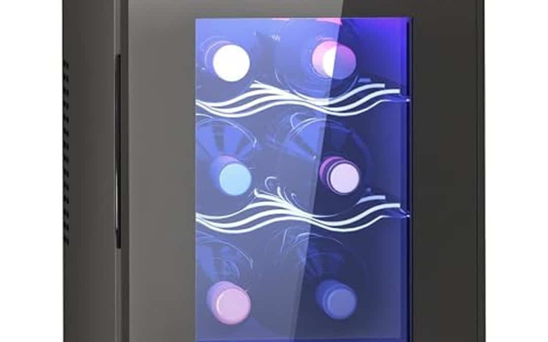 Test : cave à vin HOMCOM 6 bouteilles 17L silencieuse