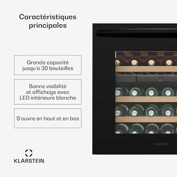 Découvrez notre analyse détaillée de la Klarstein Vinsider 30 Uno, une cave à vin 2 zones alliant élégance et performance pour une conservation optimale de vos bouteilles.