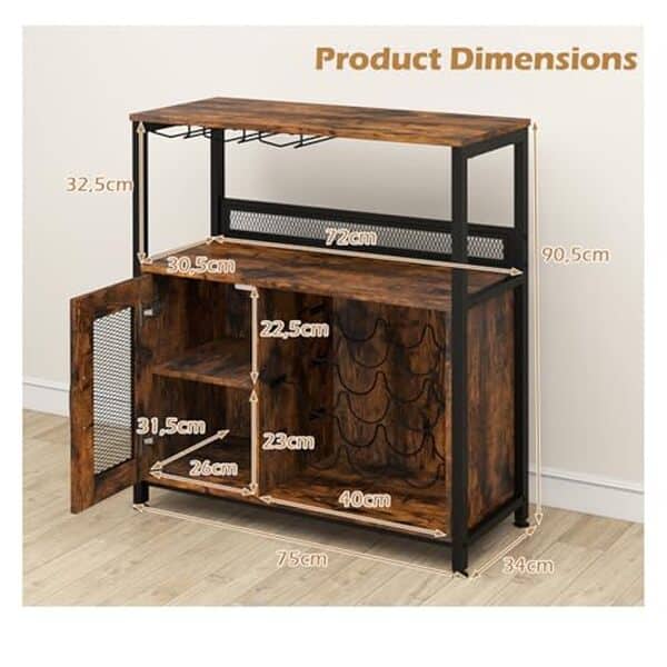 Découvrez notre test complet sur l'armoire à vin Giantex avec porte-verres et casiers à bouteilles : une solution élégante pour conserver vos vins favoris en toute sécurité et avec style