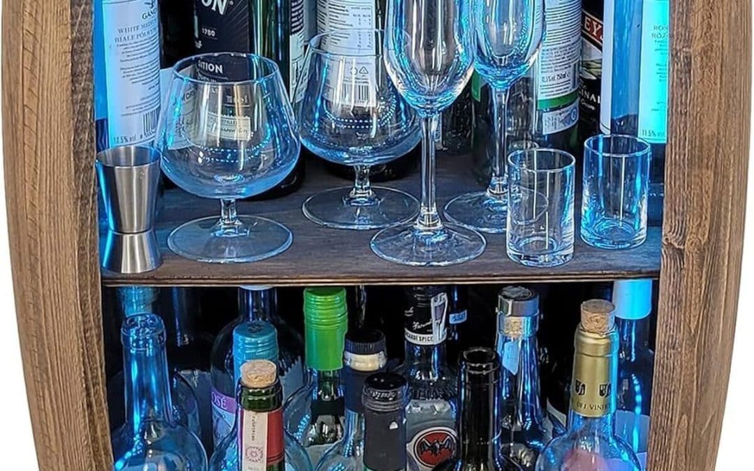 Avis sur le baril de vin LED RGB WeeCo : charme et élégance