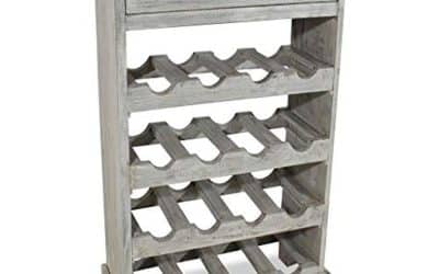 Avis sur le casier à bouteilles Tidyard en bois massif récupéré