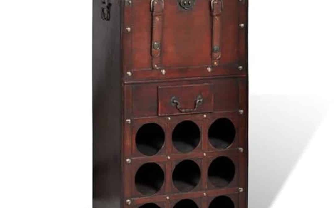 Test : casier vidaXL pour 9 bouteilles en bois