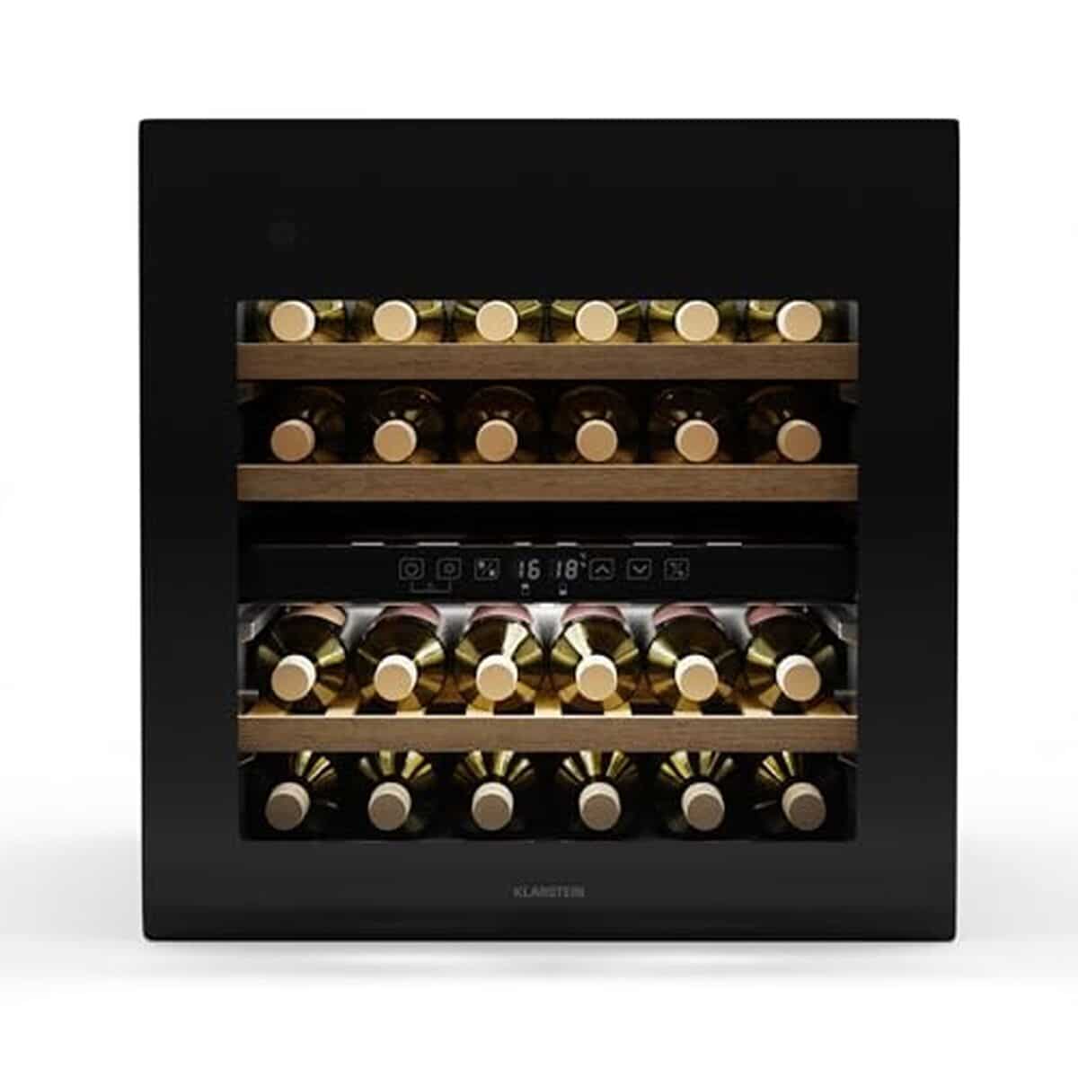 Test : cave à vin Klarstein Rhone 36 Duo, 36 bouteilles et 2 zones