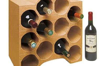 Test du casier à bouteilles CLIMAPOR en polystyrène : praticité et style terra