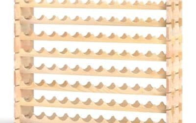 Test du casier à vin Giantex pour 108 bouteilles : design polyvalent