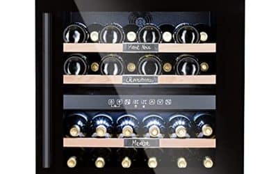 Test : klarstein cave à vin 36 bouteilles encastrable bizone