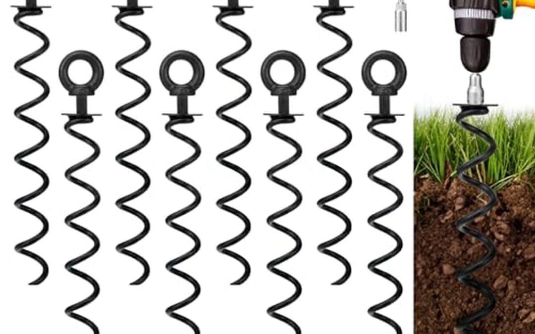 Test : piquets d'ancrage Zoomster pour trampoline