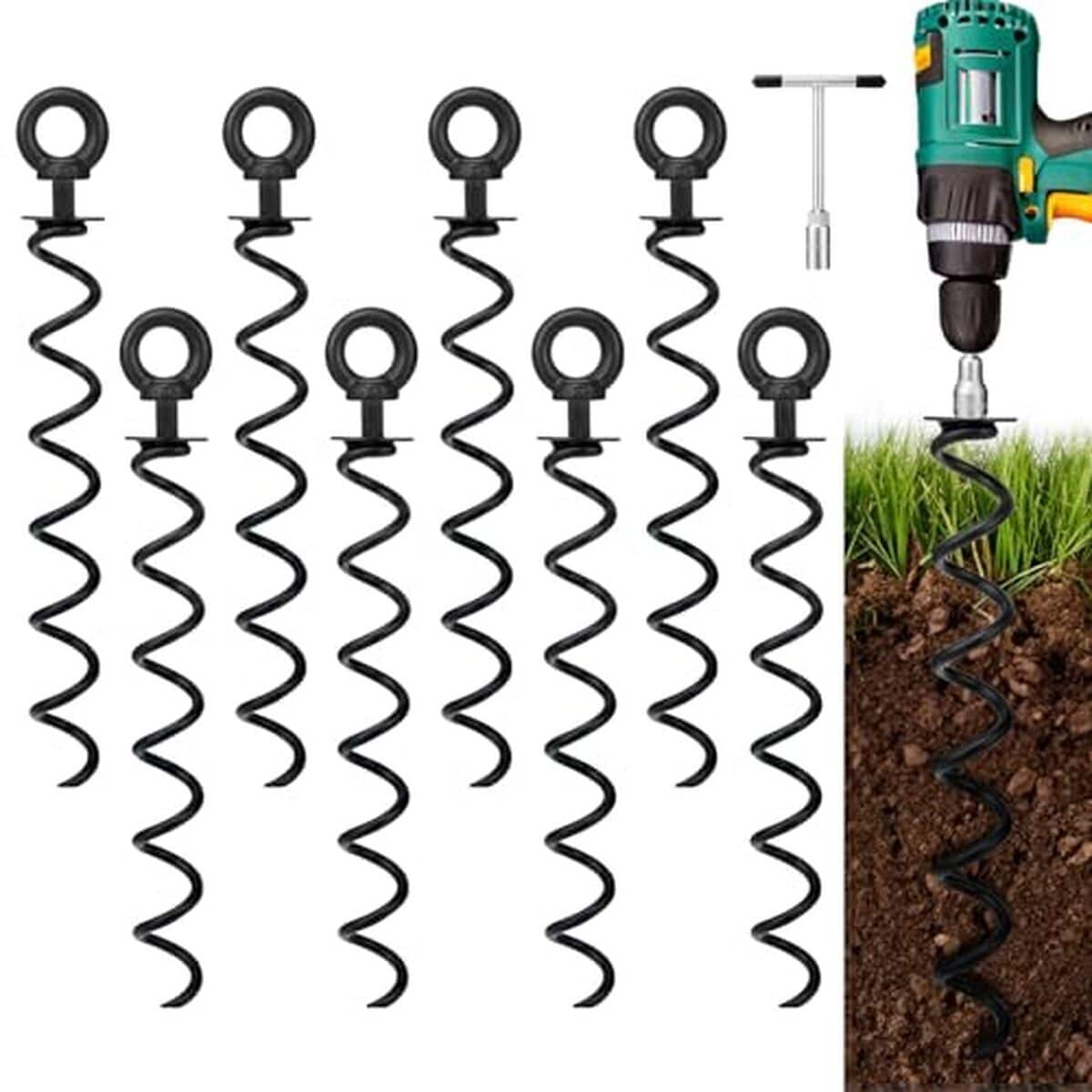 Test : piquets d'ancrage Zoomster pour trampoline