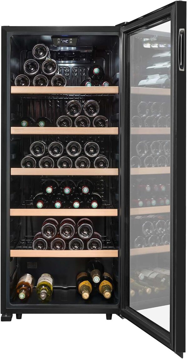 Découvrez notre test détaillé de la cave à vin LS117BLACK de La Sommelière, capable de stocker jusqu'à 121 bouteilles. Apprenez-en plus sur ses caractéristiques et performances.