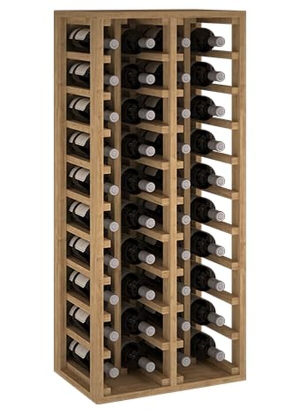 Découvrez le rangement idéal pour vos vins avec notre test du porte-bouteilles Expovinalia 40 pièces : design rustique et optimisation de l'espace garantis