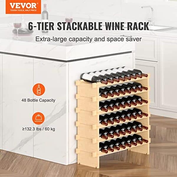 Découvrez notre analyse détaillée de l'étagère à vin modulable VEVOR capable de stocker jusqu'à 72 bouteilles : fonctionnalité, design et rapport qualité-prix sont passés en revue pour vous guider dans votre choix.
