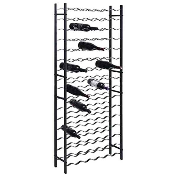 Découvrez notre test complet du casier à bouteilles vidaXL pour 96 bouteilles. Rangement élégant en fer noir, robuste et pratique pour vos bouteilles de vin. 