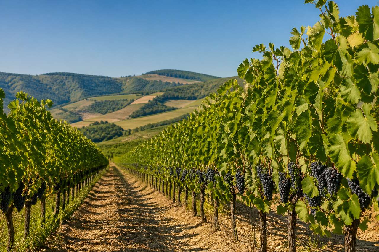 Vignoble et cépages de l’appellation crozes-hermitage