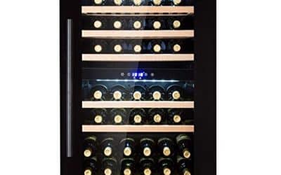 Test de la cave à vin encastrable Klarstein 132L, double zone