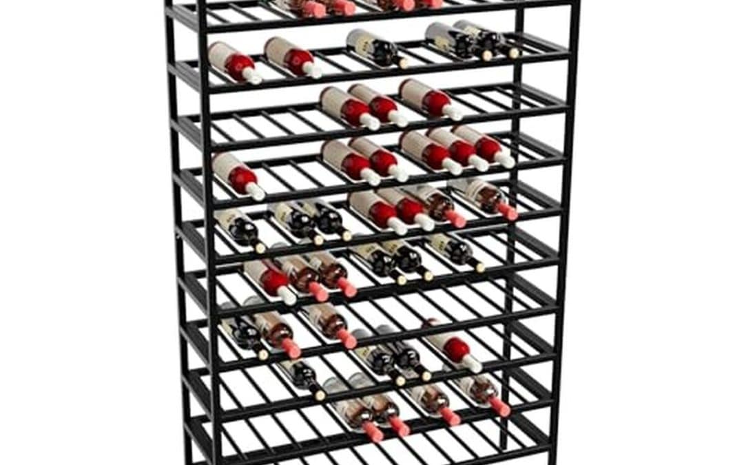 Test de l'étagère à vin Jerez MetaloPro : robustesse et grande capacité