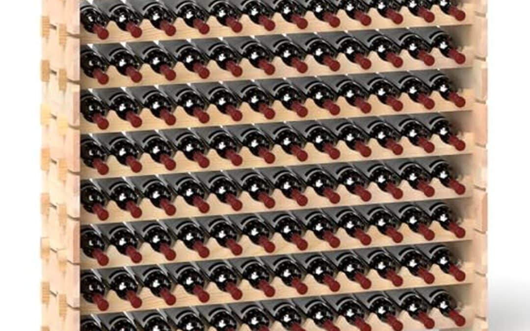 Test du casier à bouteilles COSTWAY : 108 bouteilles en toute élégance