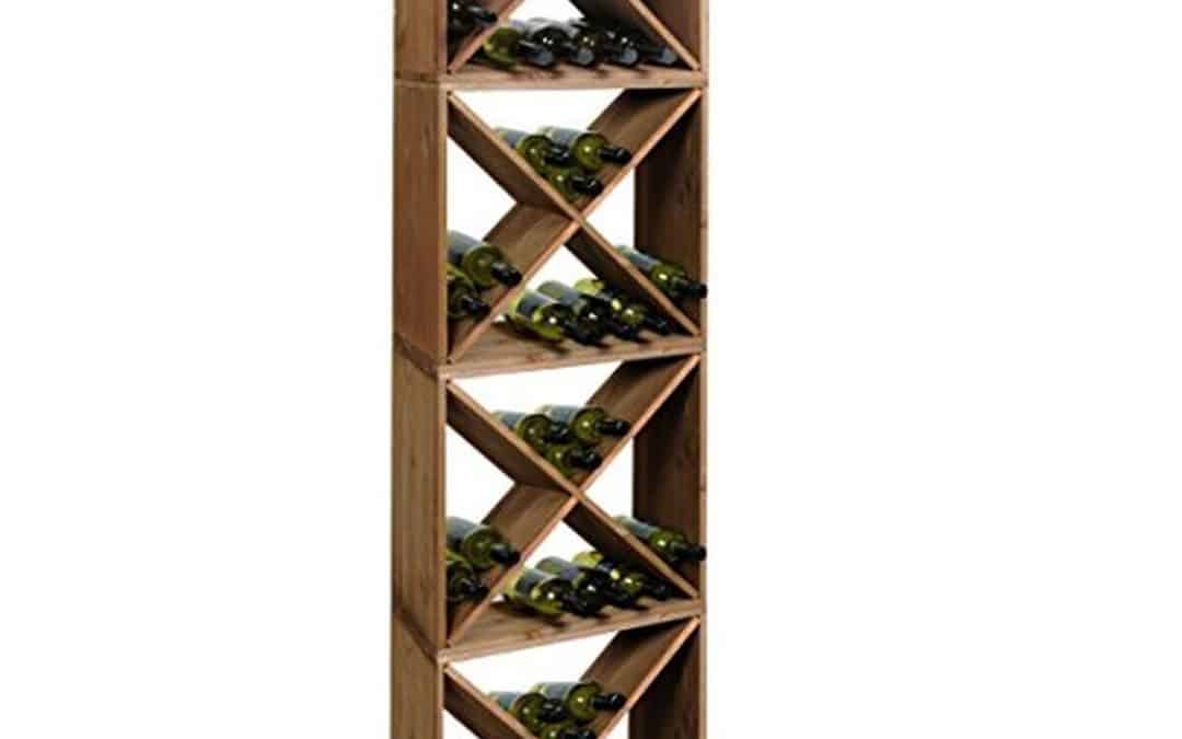 Test : étagère à vin CUBE 50 en bois massif