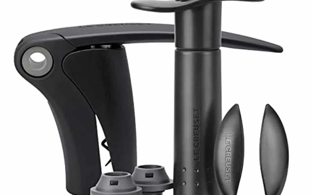 Test : lot de 5 outils à vin Le Creuset noir/gris