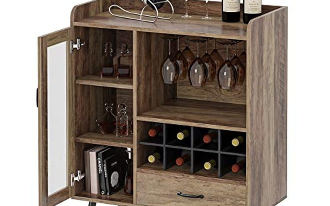 Test : meuble de bar soges avec porte-verre et casier à vin