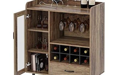 Test : meuble de bar soges avec porte-verre et casier à vin