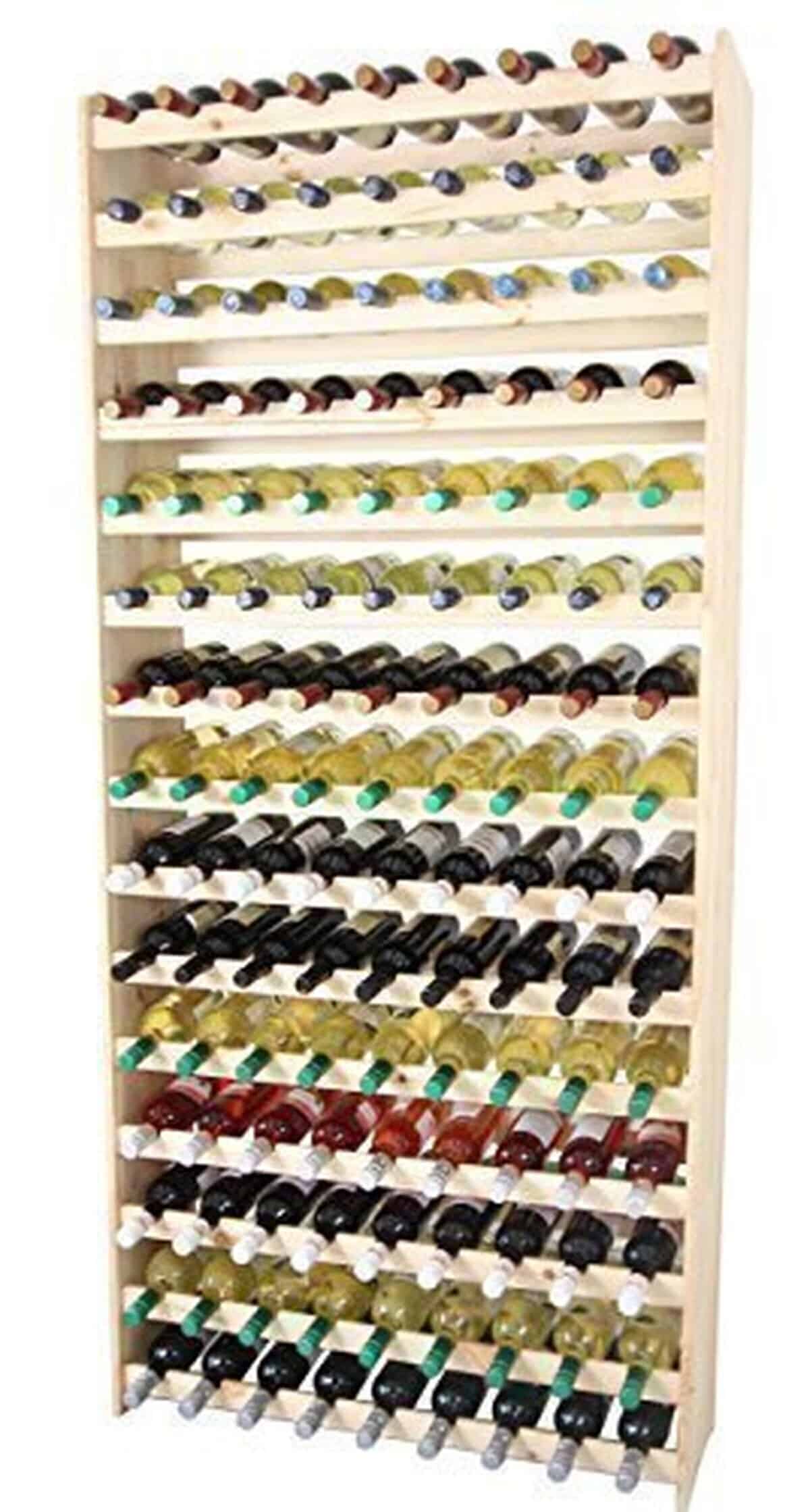 Test : porte-vins Len Mar.de Solid 135 en bois pour 135 bouteilles